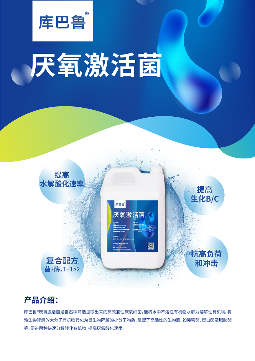 降解高浓度COD，提高生化B/C，提高水解酸化速度